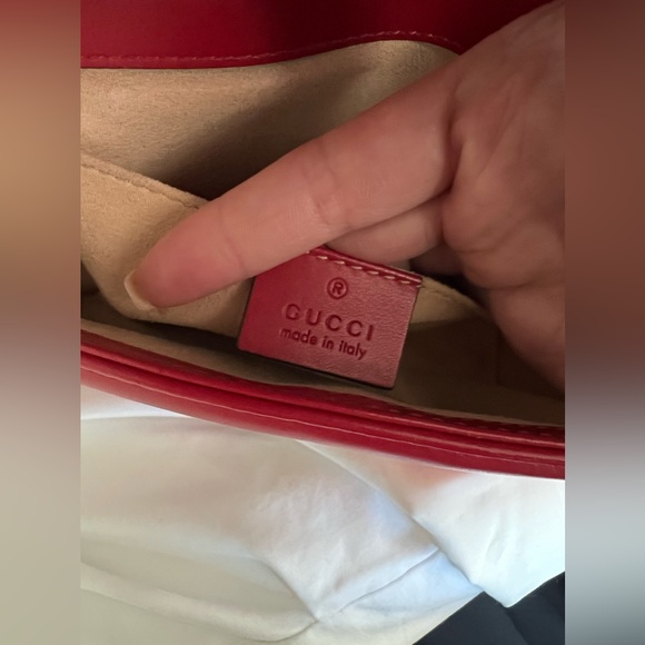 Gucci GG Marmont Mini Shoulder Handbag - Picture 14 of 15